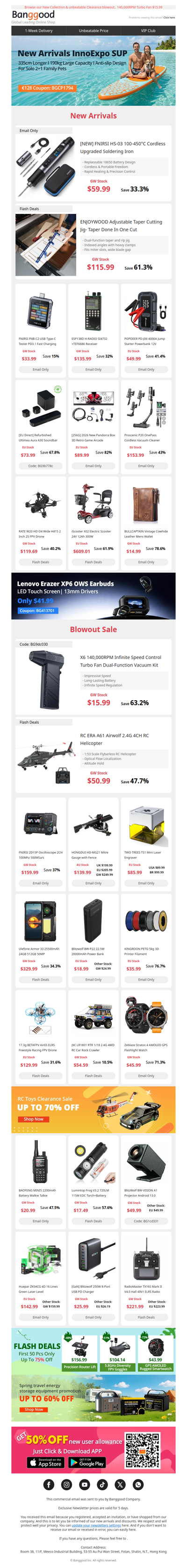 New Tech In, Old Prices Out! Cordless Upgraded Soldering Iron $59.99