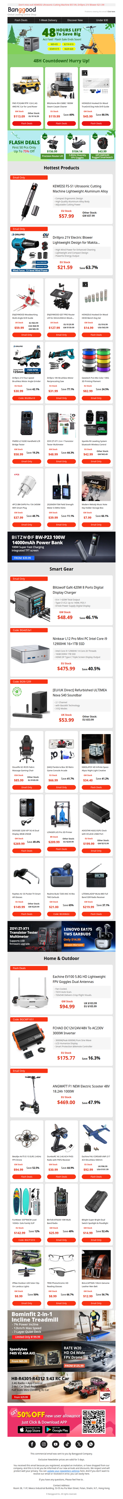 [Outdoor Season Deals 48 Hours Countdown⏰]  Catch Last Chance to Save With Extra Allowances!