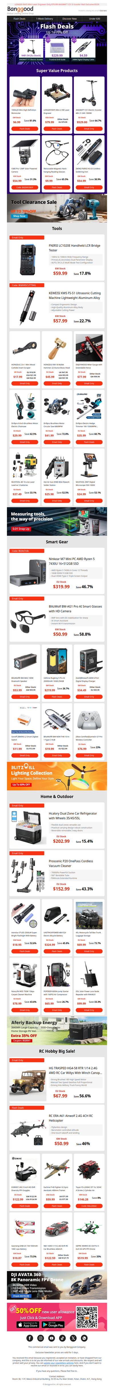 Your Weekend Deal Hunt Starts Here😃: Flashdeals & Clearance Max 70% Off!