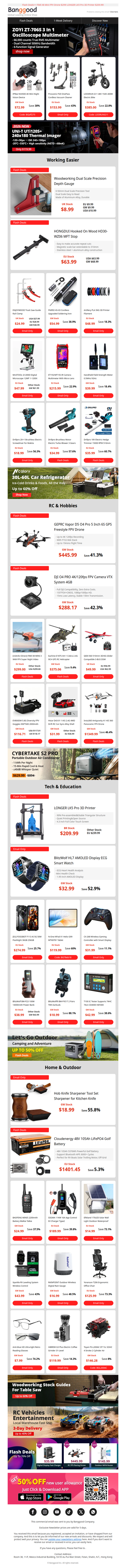 Flash Sale⚡: 48 Hours Only! Exclusive Price Drop on Tools & RC Gear!