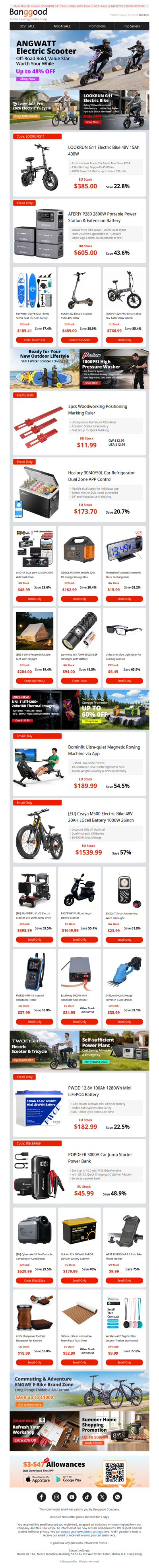 [Up to 48% OFF] ANGWATT Electric Scooter: Conquer Any Terrain! ️