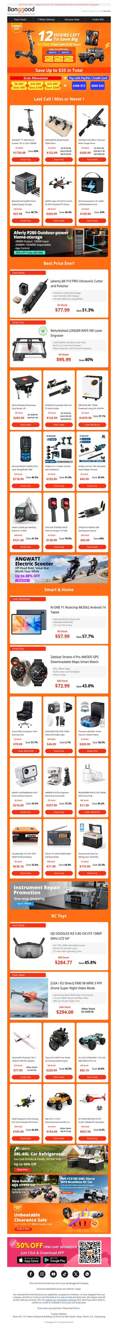 [FINAL 12 HOURS⏱️] Lock in the Lowest Price of 2026! Now or Never! 420W GaN Display Charger $47.99! 10000W ANGWATT T1 MAX $1739!
