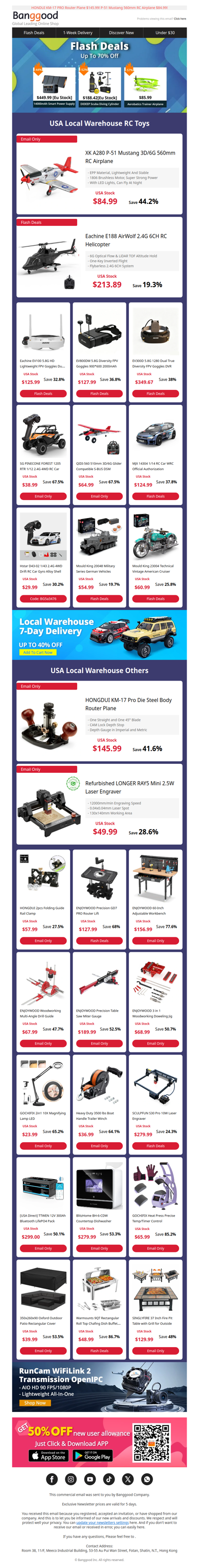[USA Stock! Fast Delivery!] Local Warehouse Super Deals! Refurbished LONGER RAY5 Engraver Mini Only $49.99! More Max 80% Off Inside>>
