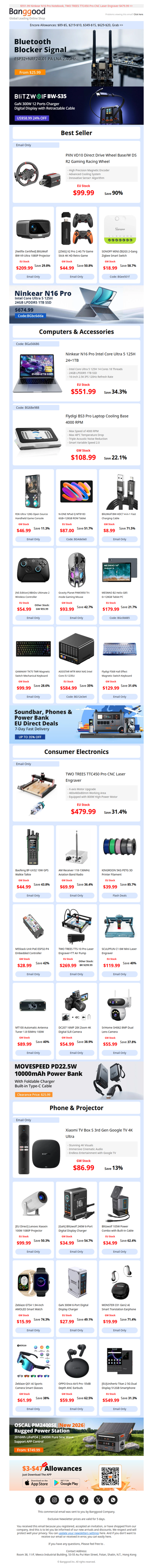 [Electronics & Smart Devices] You'll Regret Missing These Deals 👀, Total $50 OFF Allowances.