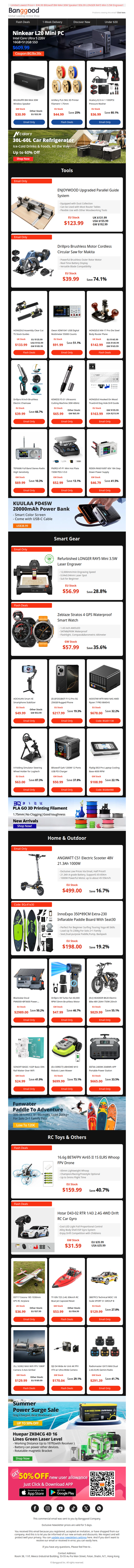 🔥 Just Launched & On Sale: Ninkear Ultra 5 Mini PC & FNIRSI HT-P1 Hot Plate> New Release Products Max 70% Off!