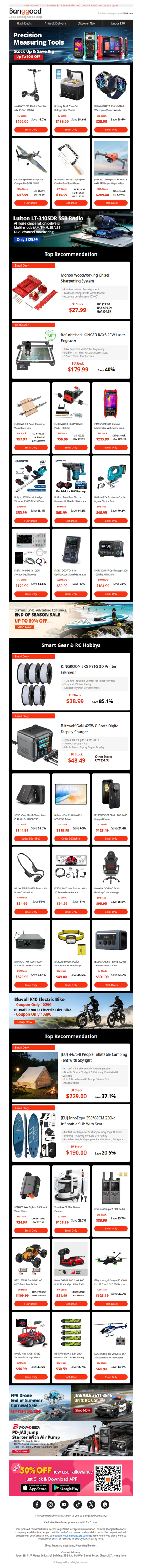[ Sunday Mail Exclusive Deals] Mini PC Only From $144.99! 5KG PETG 3D Printer Filament $38.99! More Super Value Products Inside>>