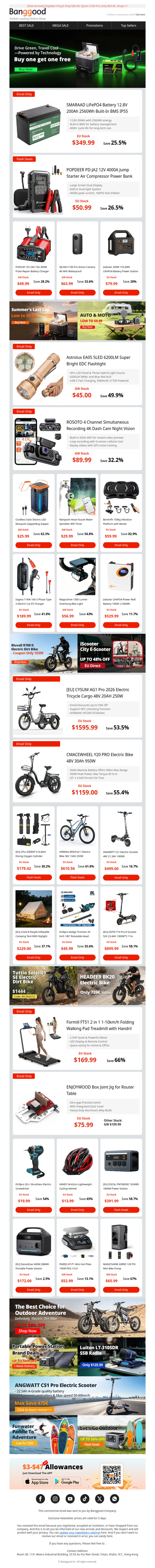 Auto Parts Buy One Get One Free! Limited Quantity! Hurry Up!