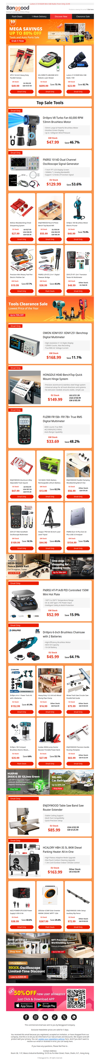 [20th AnnivTools & Auto Sale] Max 80% Off! FUZRR FR15B+ True RMS Multimeter Only $23.99,Drillpro V8 Turbo Fan Only $47.99,Shop Now>