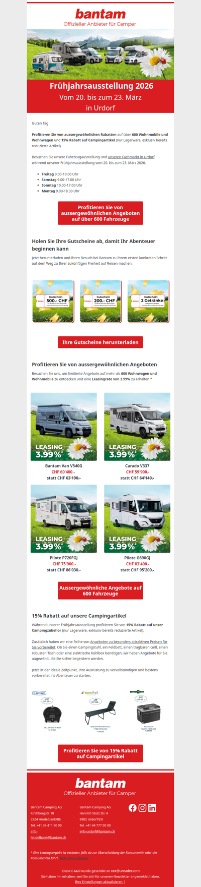 Frühjahrsausstellung 2026 in Urdorf