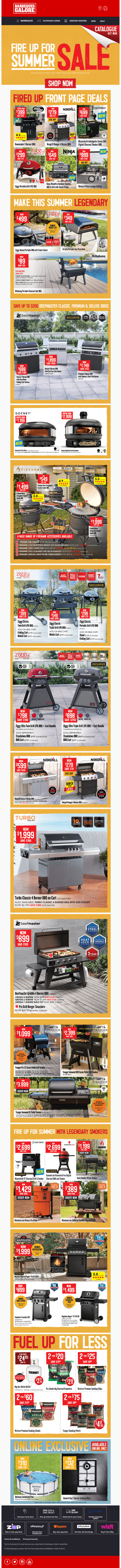 Gas BBQs from $279! 🔥 Get Ready to Fire Up for Summer!