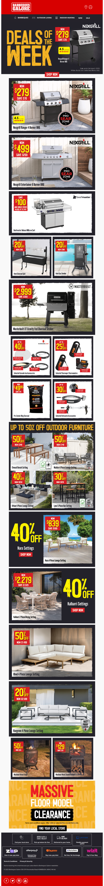 Up to 50% Off Outdoor Furniture – Shop the Deals of the Week Now!