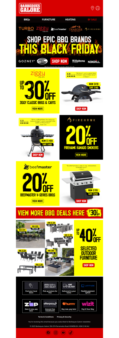 🔥 Black Friday BBQ Deals!