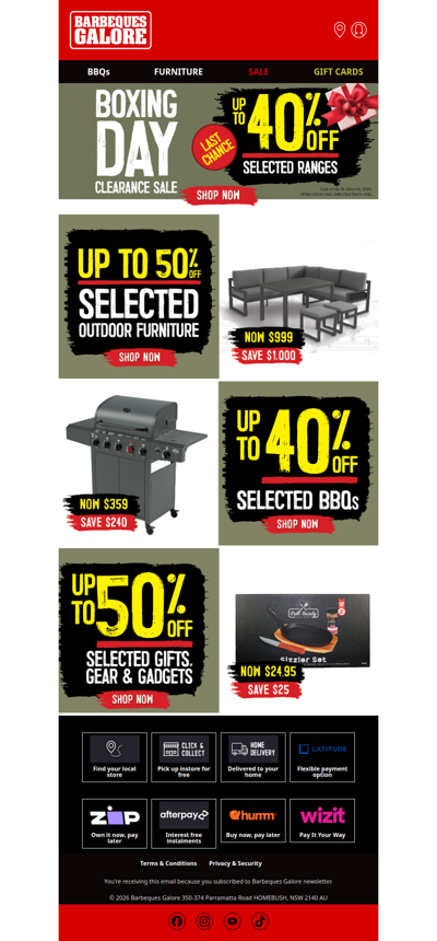 Final Call: Save Big — Boxing Day Sale Ends Tuesday