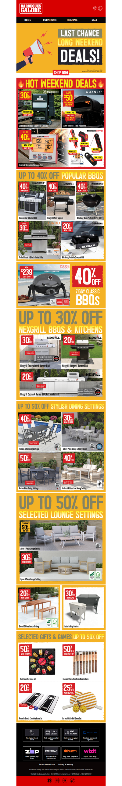 Last Chance Deals — 5 Days Only!