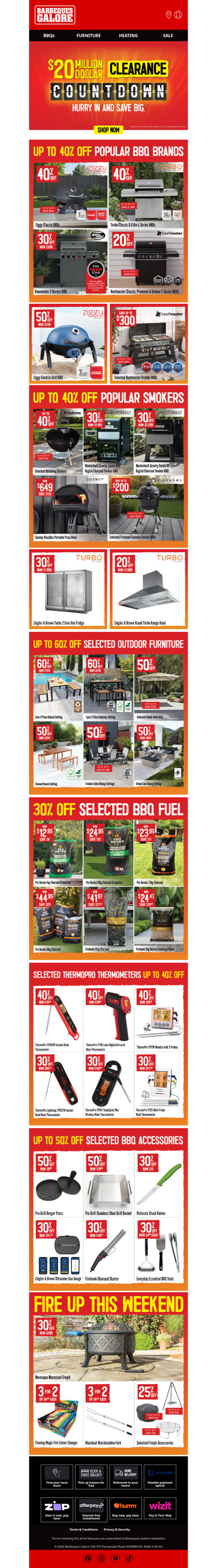 $20 MILLION Clearance Is On