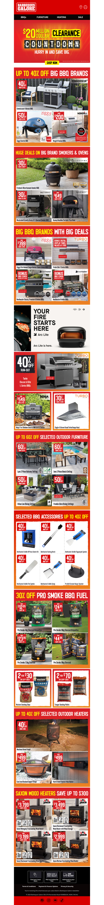 Massive $20M Clearance Sale