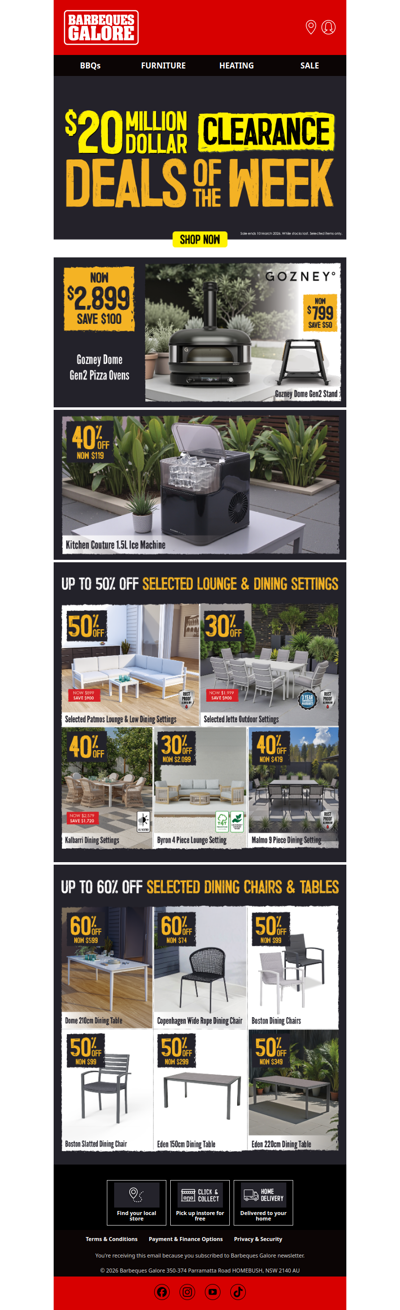 This Week Only: Up to 50% Off Selected Dining & Lounge