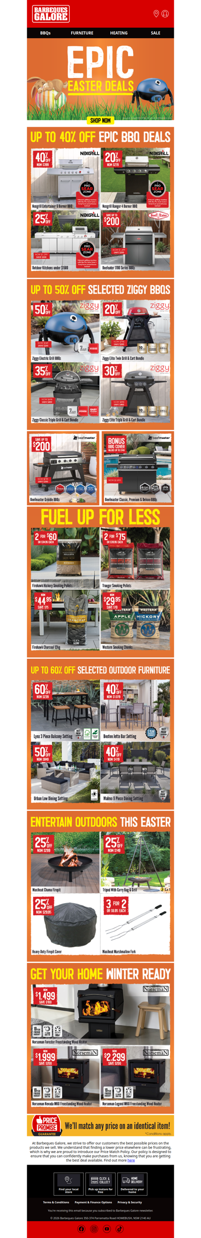 Epic Easter Sale ON NOW 🐰