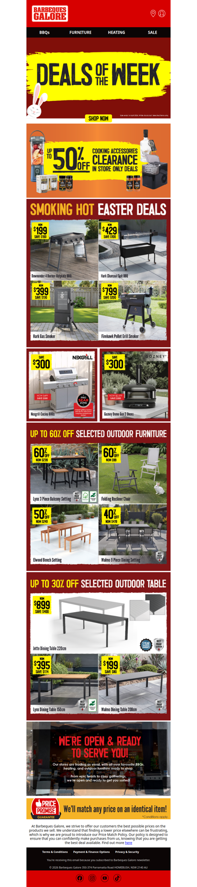 Don’t Wait! Final Week Easter Deals Inside