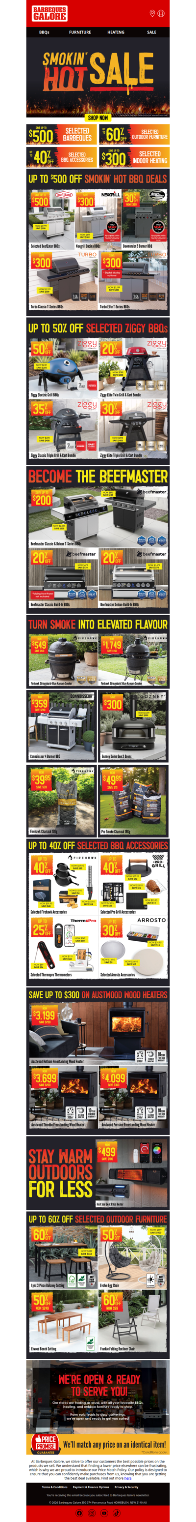 Long Weekend Shopping Just Got Hot 🔥