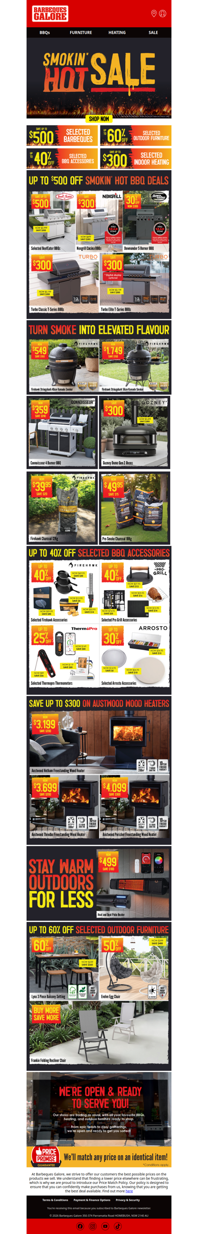 Final 3 Days of Smokin’ Hot Savings 🔥