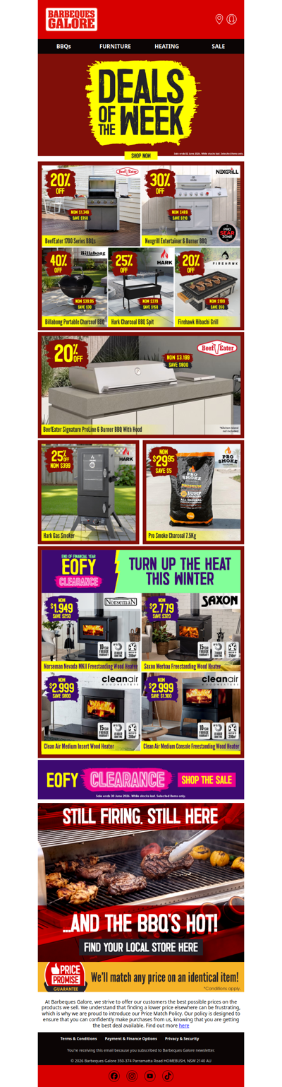 EOFY Just Got Better — Epic Weekly Deals Are Here 🔥