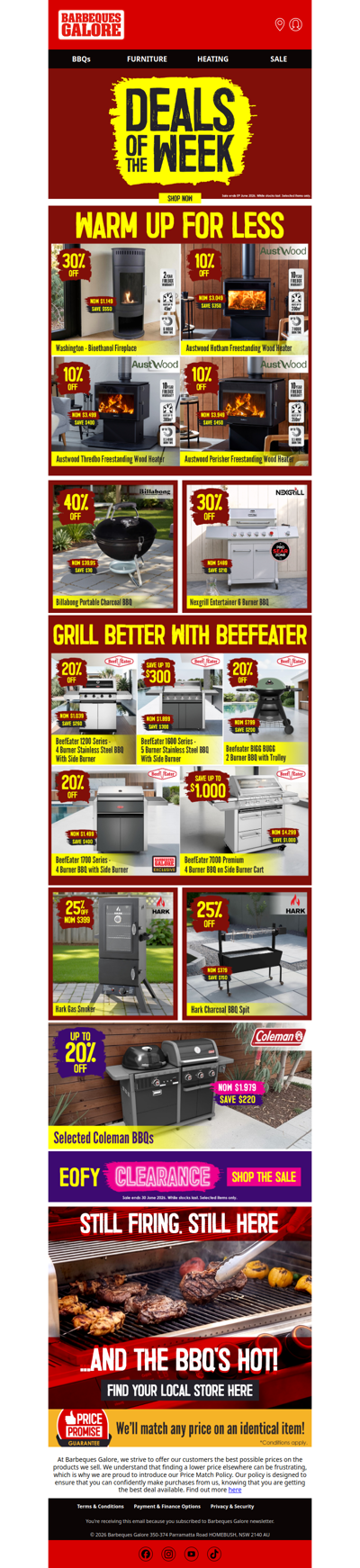 🔥 Hot EOFY Deals This Week!