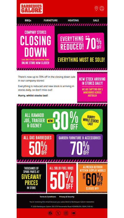 Everything Reduced - Up To 70% OFF!