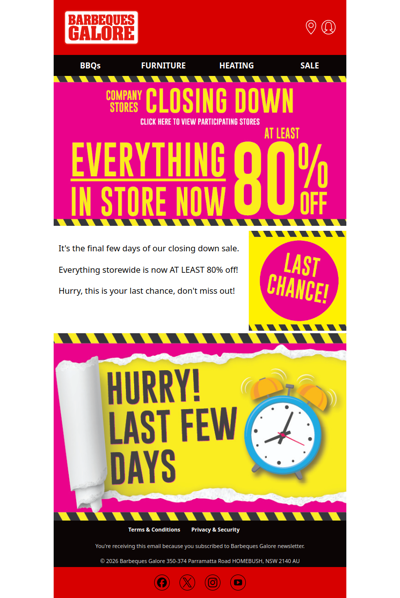 Final Days!!