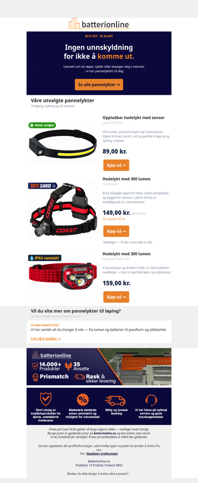 Mørket er her — er du klar?