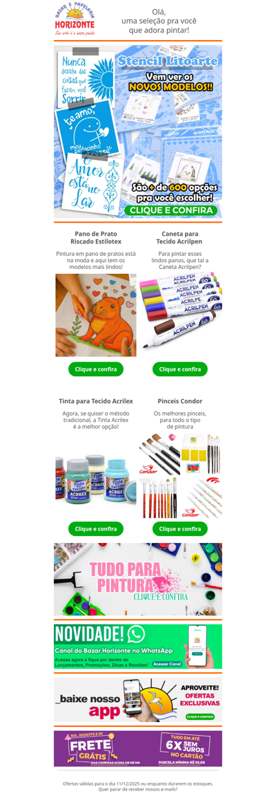 NOVOS MODELOS de Stencil Litoarte, Tudo para Pintura em Pano de Prato e muito mais. Vem ver!🧡🎨