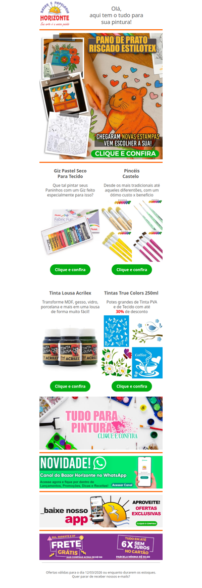 Pintar em Pano Riscado é a nova moda. Vem escolher o seu! + Giz para Pintura, Pinceis e as melhores Tintas!🧡🎨