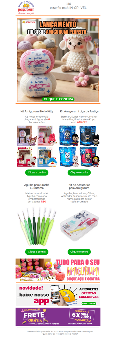 Chegou o Fio Amigurumi Perfeito da Cisne! Vem ver esse SUPER LANÇAMENTO e muito mais para Amigurumi!🧡