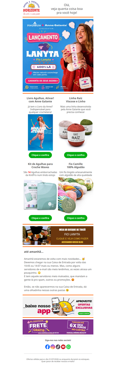Lã, Linha e Livro da Anne Galante + Kit de Agulhas e um Fio artesanal INCRÍVEL! Vem ver🧡😍