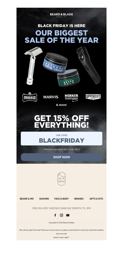 Black Friday is here 🔥