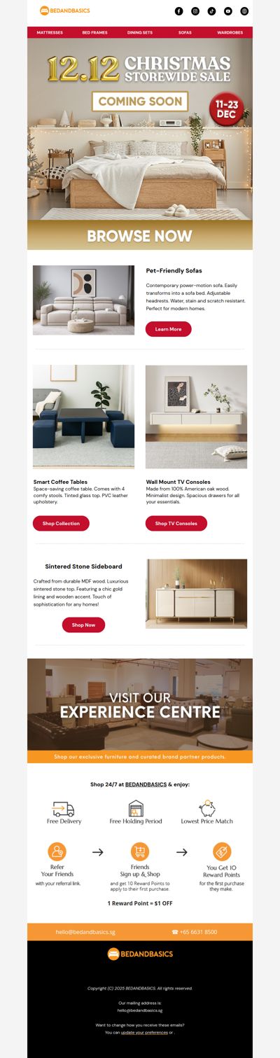 Ho Ho Hope You’re Ready… 12.12 Christmas Sale Drops 11 Dec 🎅🏼🎉