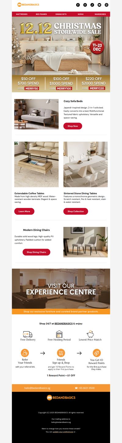 12.12 Christmas Storewide Sale is officially live 🎁