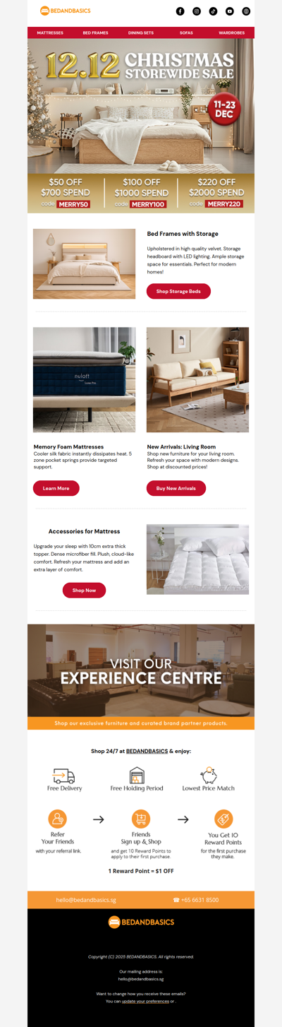 12.12 Christmas Storewide Sale Ending Soon 🎄