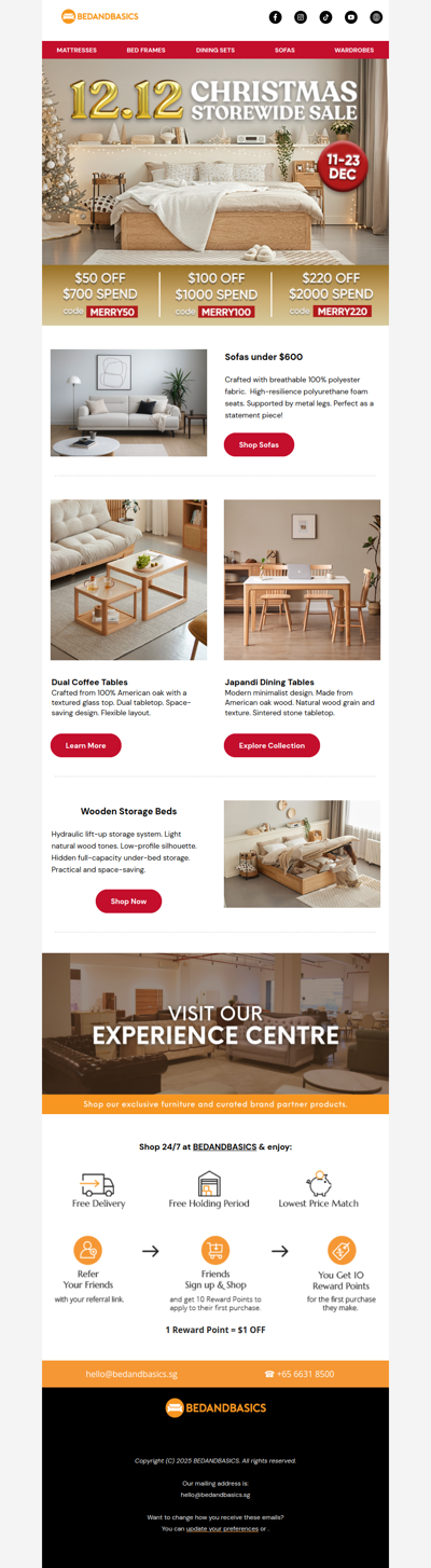 3 Days Left for the 12.12 Christmas Storewide Sale 🎁