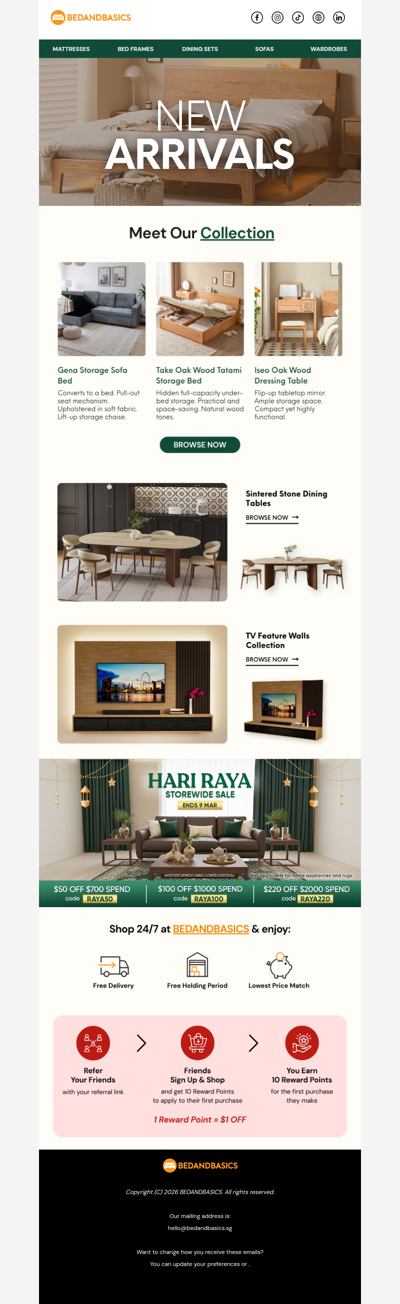 Hari Raya Storewide Sale 🌙 New Arrivals + Discounts 😎