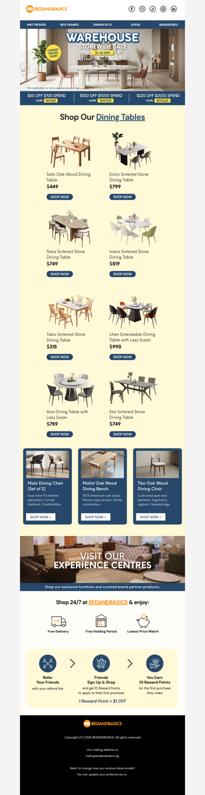 Final Call ⏳ Warehouse Sale Ends Tomorrow 😫