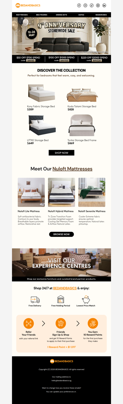 Get Up to $220 OFF This Anniversary Sale 🎉