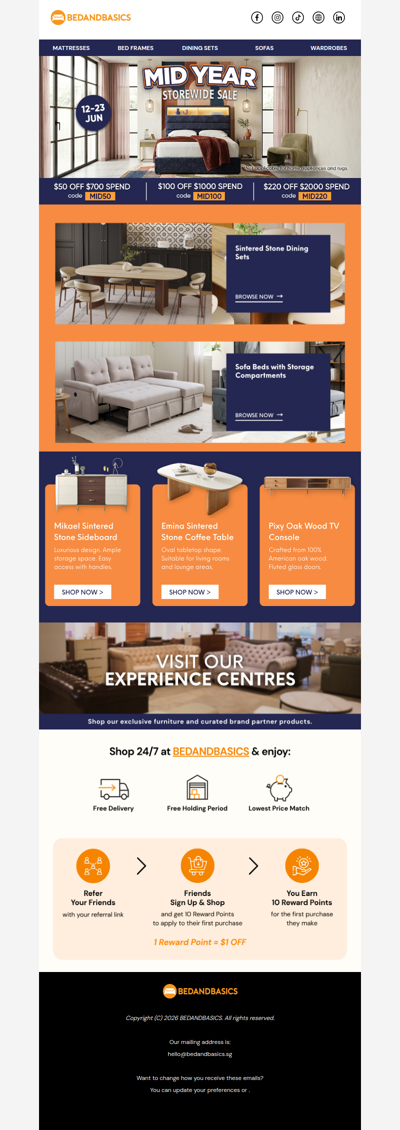 Mid Year Sale Deals You’ll Love! 🛋️
