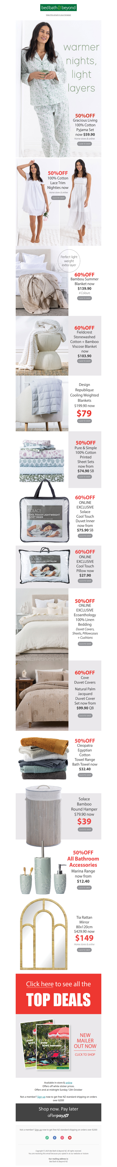 Warmer nights, light layers 💚