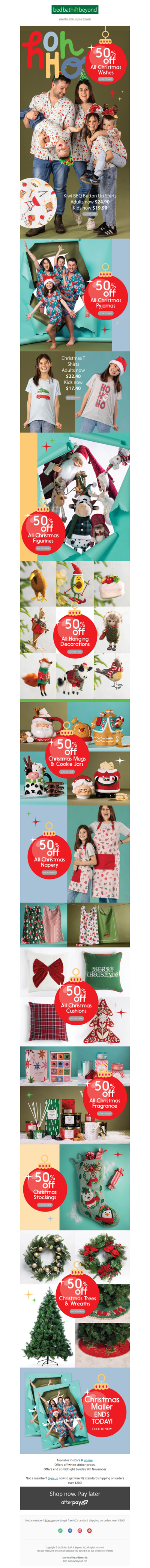 Ho Ho Ho 🎅 50% Off All Christmas Wishes!