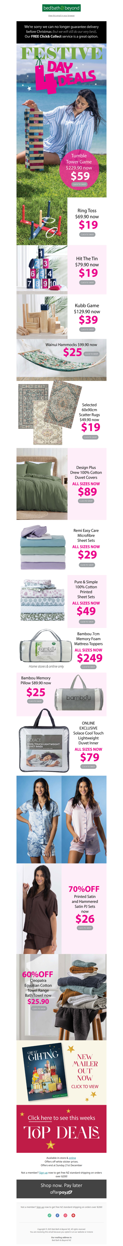 Festive 4 DAY DEALS ✨ Ends Sunday