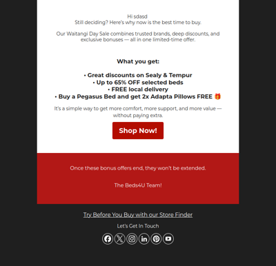 Save More on Sealy & Tempur + Get a Free Pillow Bonus 🎁