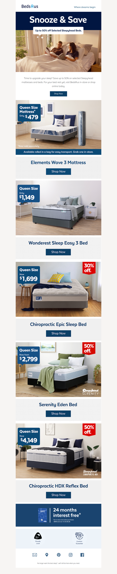 Spend less and sleep better 🛌