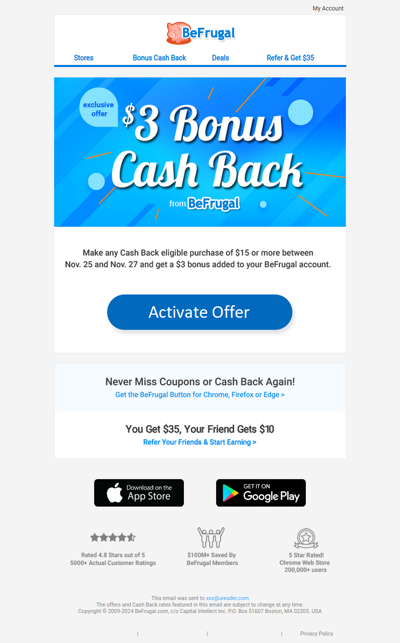 Claim Your $3 Bonus! 🎁