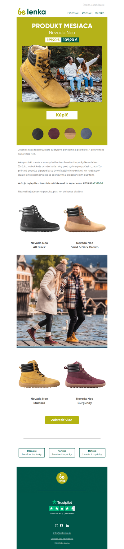 🥾 Jesenný must-have v zľave: Nevada Neo